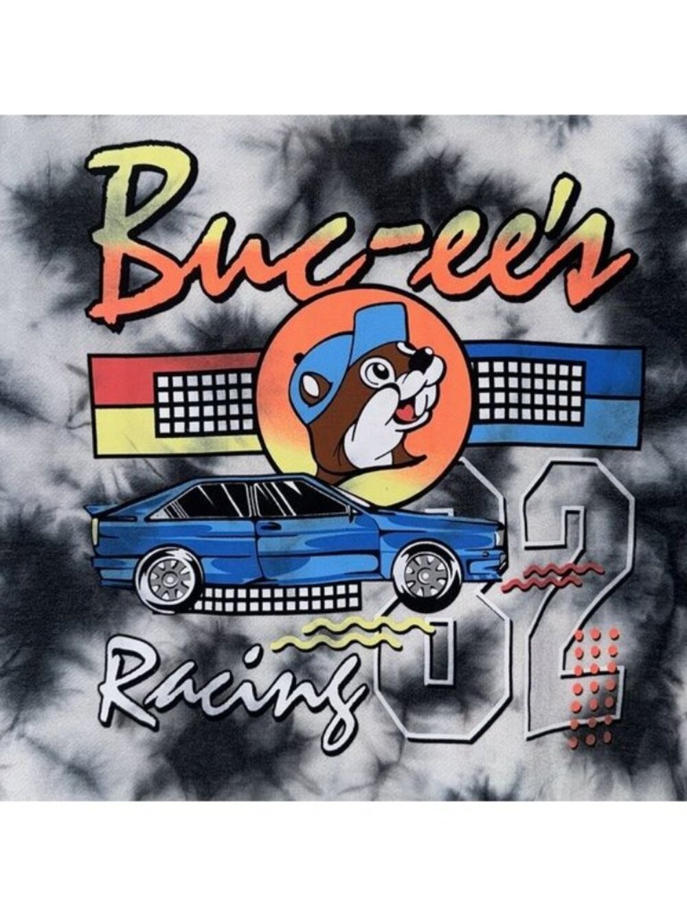 Bucees Racing Tie Dye Graphic Sweatshirt Size S NWOT - Picture 3 of 5